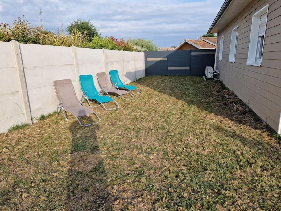 La Villa Des Pins Maison Standing 7 Pers Terre Et Mer Brach Экстерьер фото
